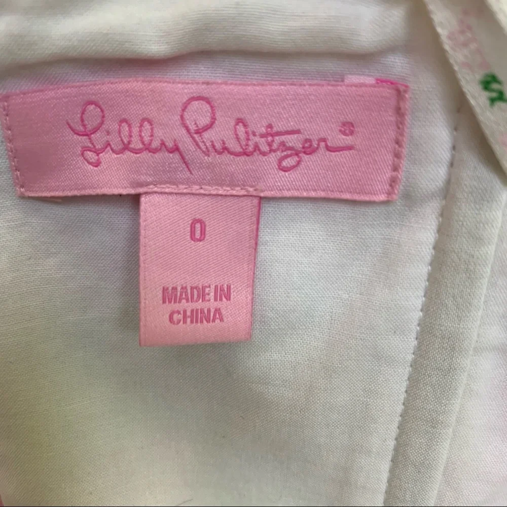 Lilly Pulitzer Strapless Floral Fit and Flare Mini Perfect for the season - Picture 9 of 9